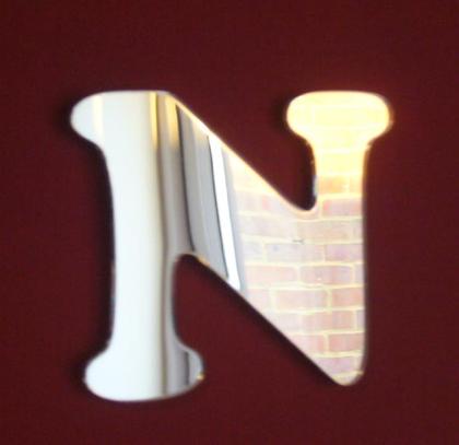 Letter N Mirror